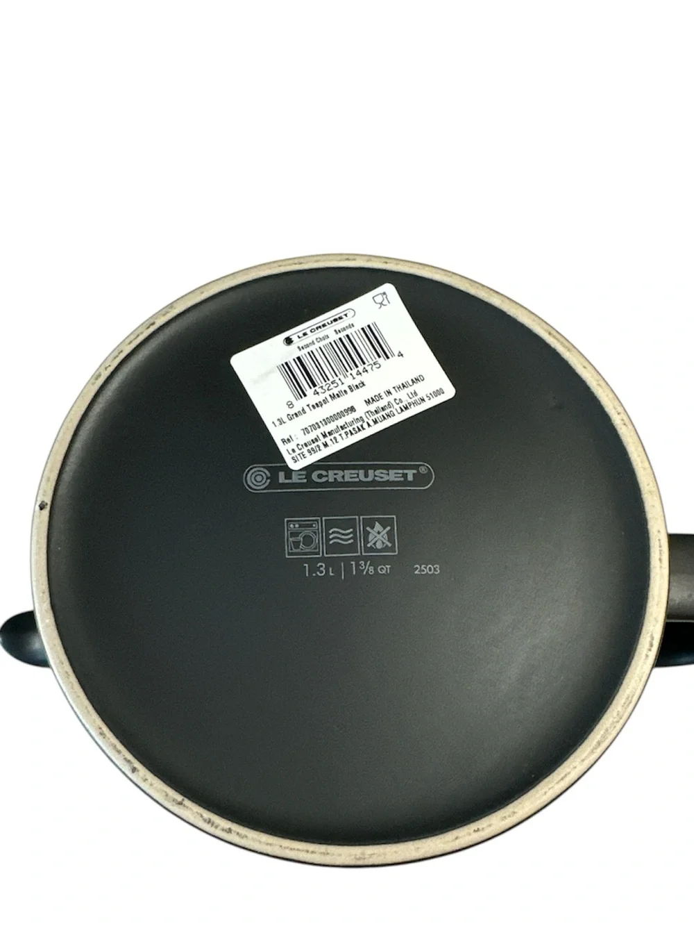 NEW Le Creuset MATTE BLACK GRAND TEAPOT - 1.3L